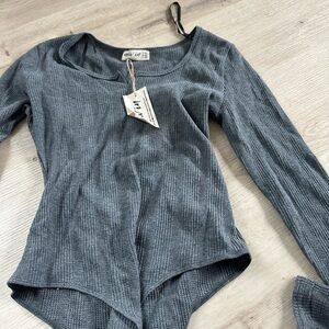 New in body suit blue new.